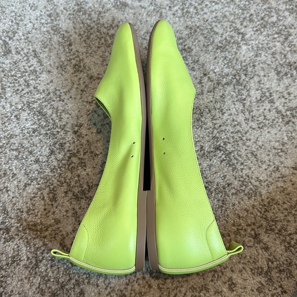 Everlane Italian Leather Day Glove Neon Green 10 - Picture 5 of 7